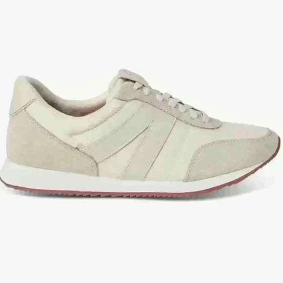 BRAND NEW IN BOX Kizik Milan Men's  Sneaker Bone Cream Beige Color multi sizes - Picture 3 of 12